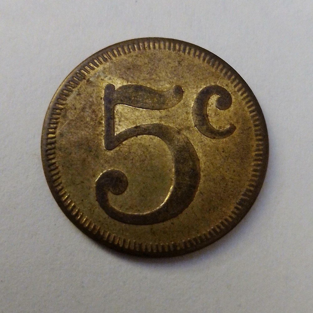 Antique FRENCH 1914 TOKEN